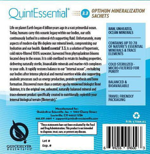 Quinton Hypertonic-Marine Plasma (30 Sachets) AKA QuintEssential 3.3 - EWOT
